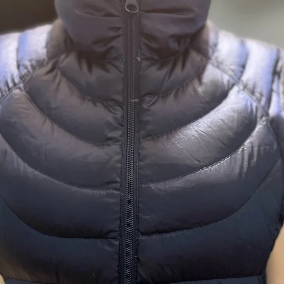 Bernardo Goose Down Filled Puffer Vest Blue - Picture 3 of 7